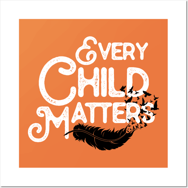 Every Orange Day Child Kindness Matter Anti bully Wall Art by Teewyld